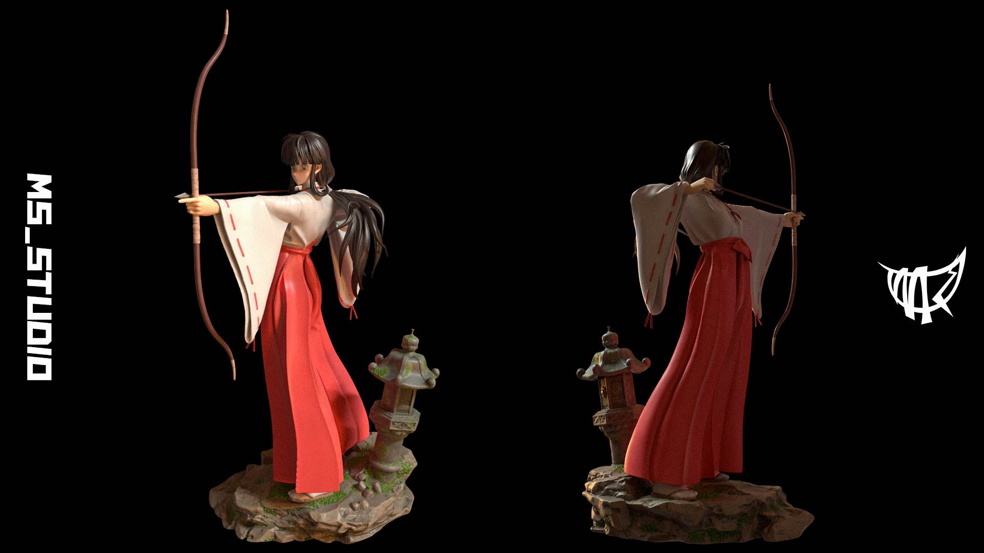 【Pre-sale】1/6 Scale Kikyo-Inuyasha-MS Studio