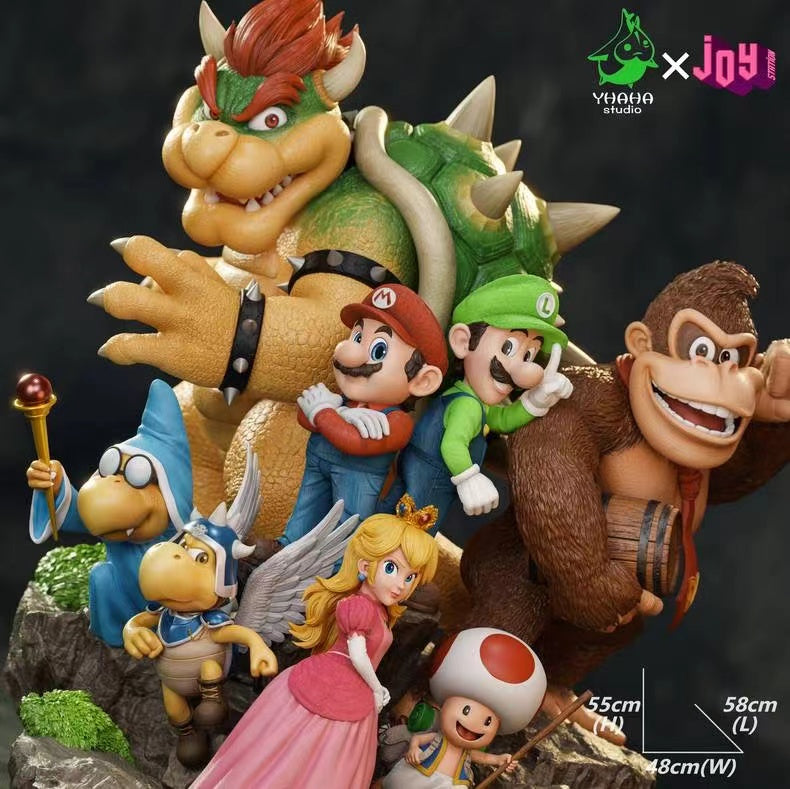 【Pre-sale】Whole Mario Family-Super Mario Bro.-Joy Sistion & Yhaha Studio