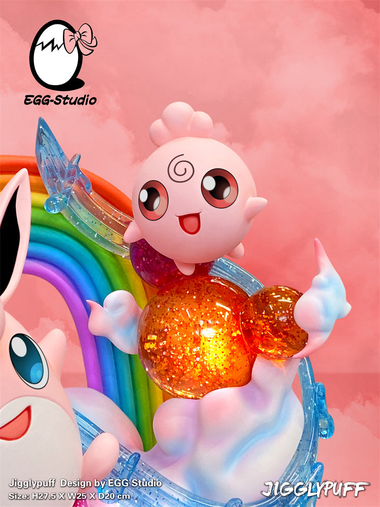 【In stock】Evolution of Jigglypuff with LED-Pokemon-EGGS Studio