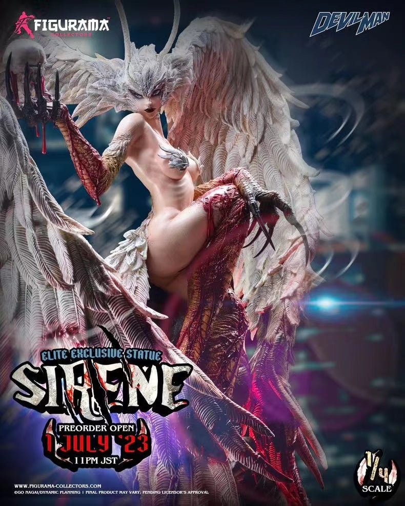 【Pre-sale】1/4 Scale Sirene-Devilman-Figurama Studio