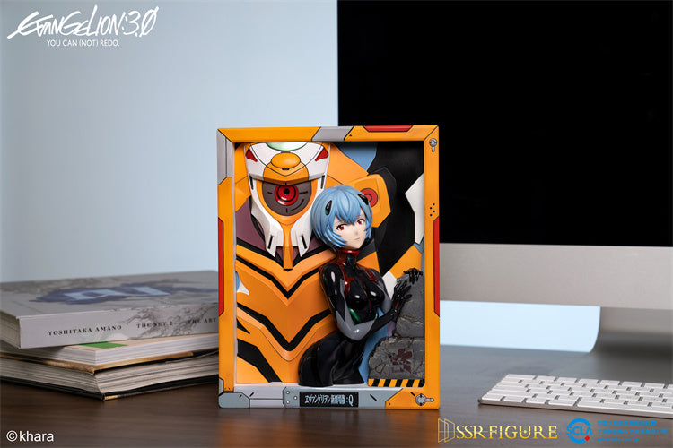 【Pre-sale】Theatical Battle Suit ver. Rei Ayanami 3D Decoration Frame-SSR-Figure