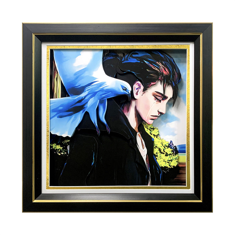 【In stock】3D Decorative Paint of Eren Yeager-Attack On Titan-momo Studio