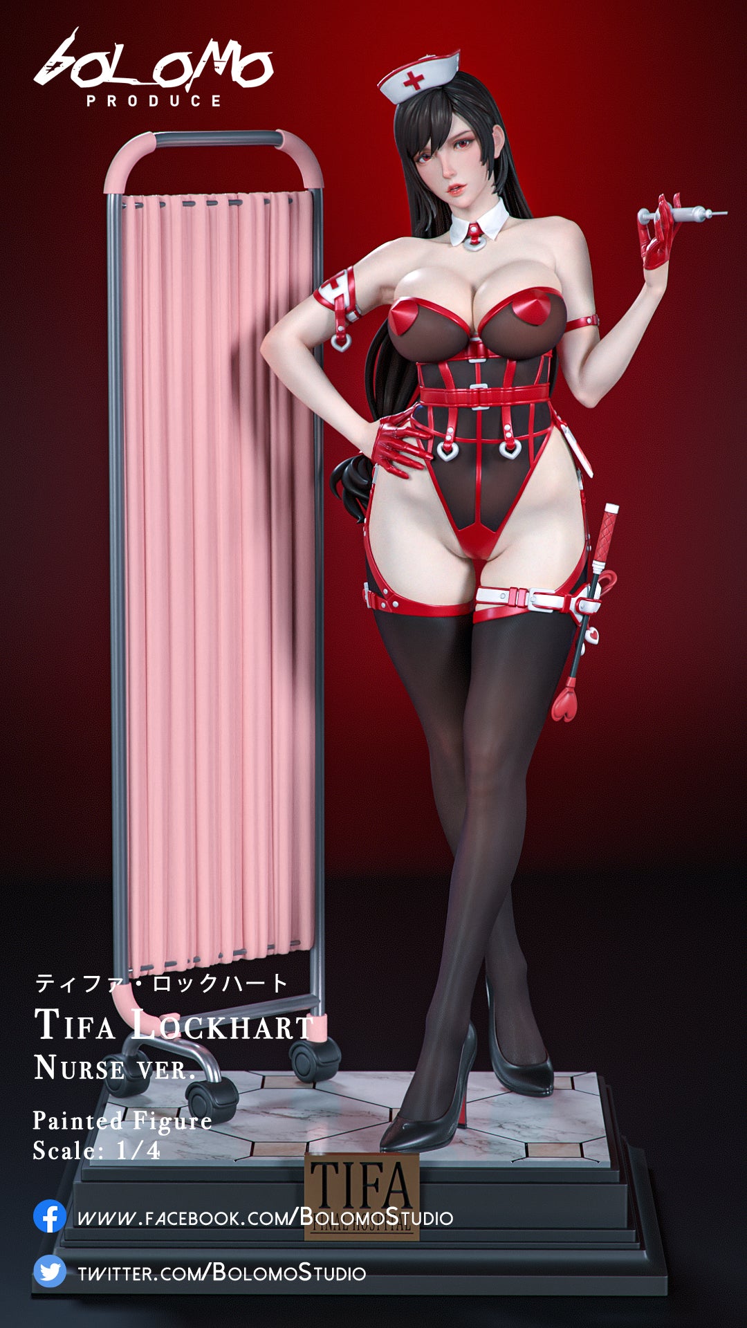 【Pre-sale】1/4 Scale Nurse Tifa-Final Fantasy-Bolomo Studio