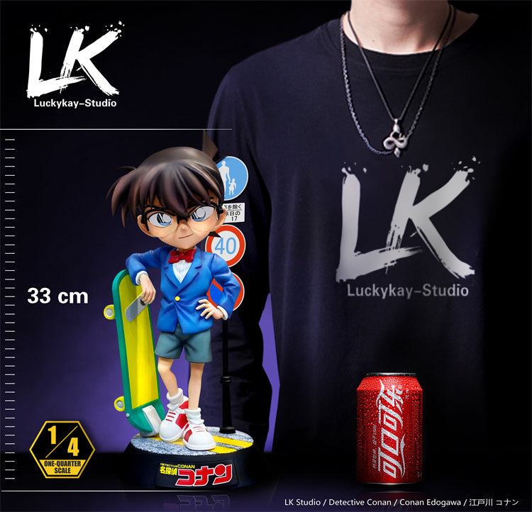 【Pre-sale】1/4 Scale Skateboard Edogawa Konan-Detective Conan-LK Studio