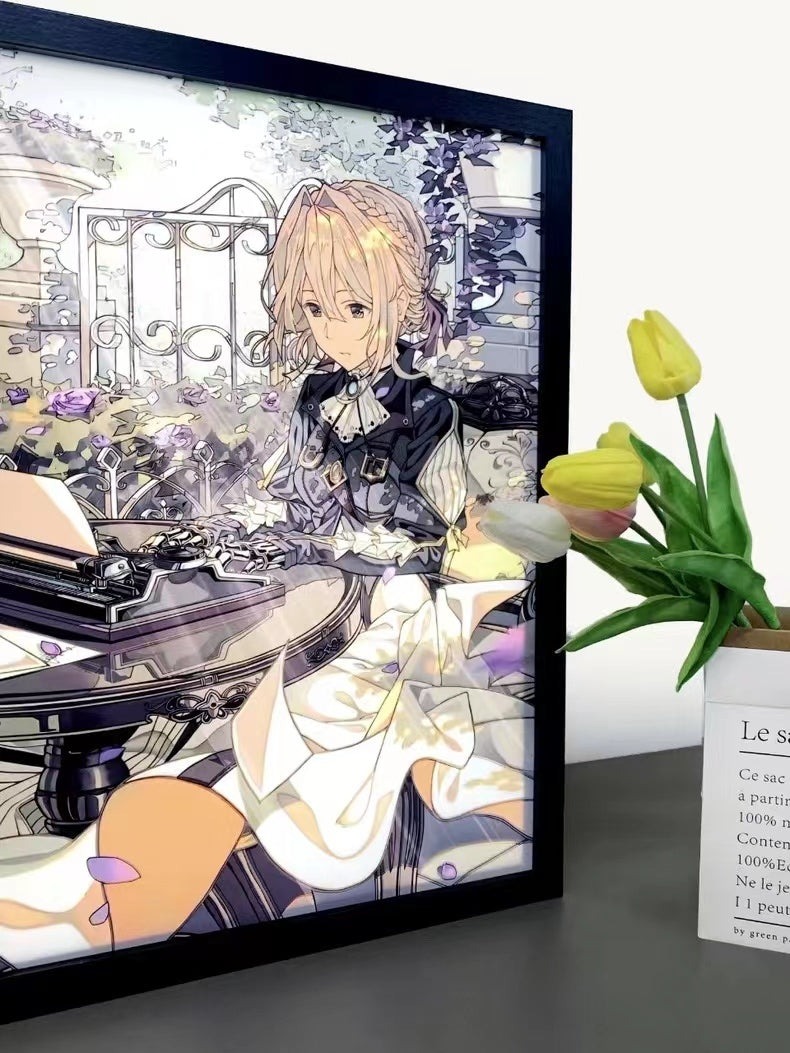 【In Stock】Decorative Paint of Typewriter Violet-Violet Evergarden-momo Studio