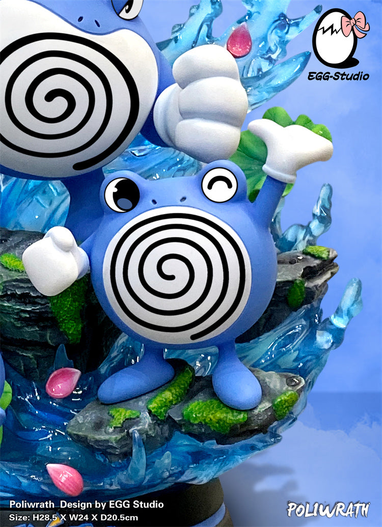 【In stock】Evolution of Poliwrath-Pokemon-EGGS Studio