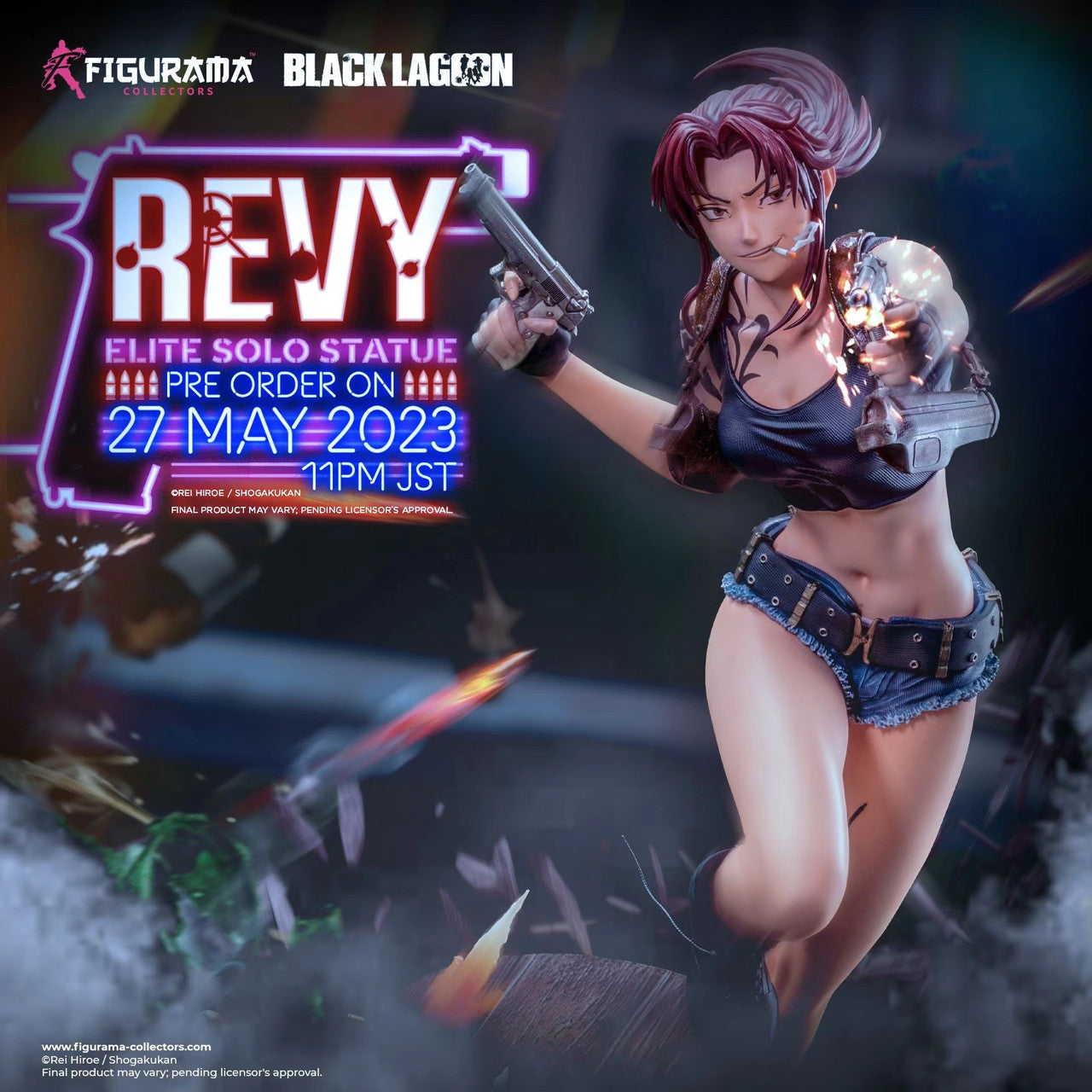 Black Lagoon Illustrations Onslaught 2021 Art Book Japan