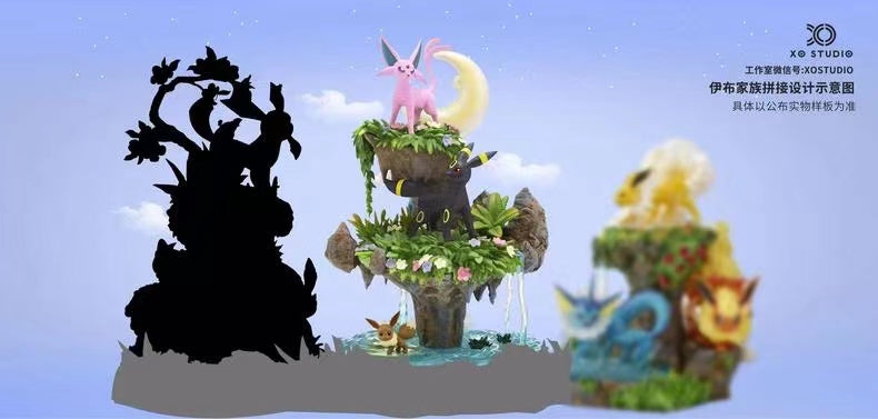 【Pre-sale】1/20 Scale Eevee Family-Pokemon-Xo Studio