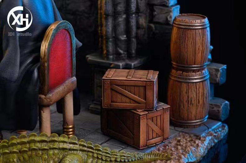 【Pre-sale】1/4 Scale Dracule Mihawk & Sir Crocodile-One piece-XH Studio
