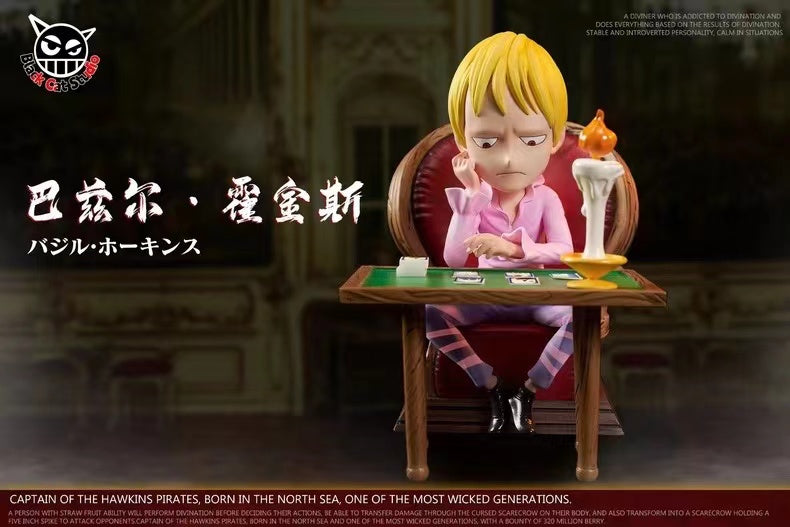 【Pre-sale】Scratchmen Apoo, Basil Hawkins & Capone.Bege-One Piece-Black Cat Studio