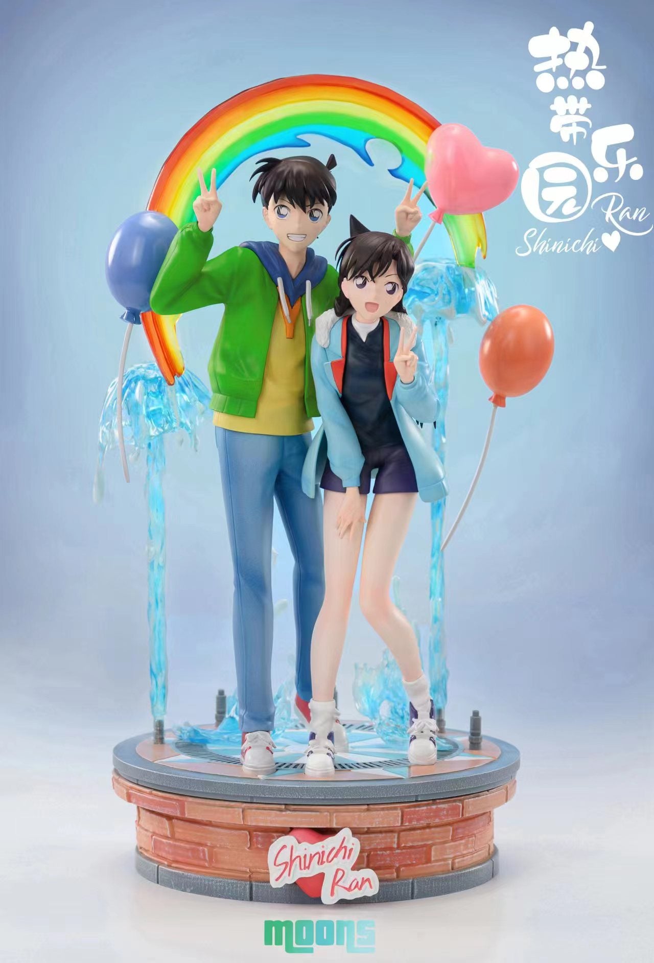 【In stock】1/6 Scale Conan & Mouri Ran-Detective Conan-Moons Studio