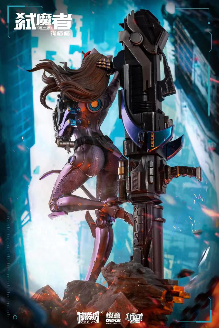 【In-Stock】Devil Killer Miaomiao Qian with LED - Original Design  - Figure Rich Studio