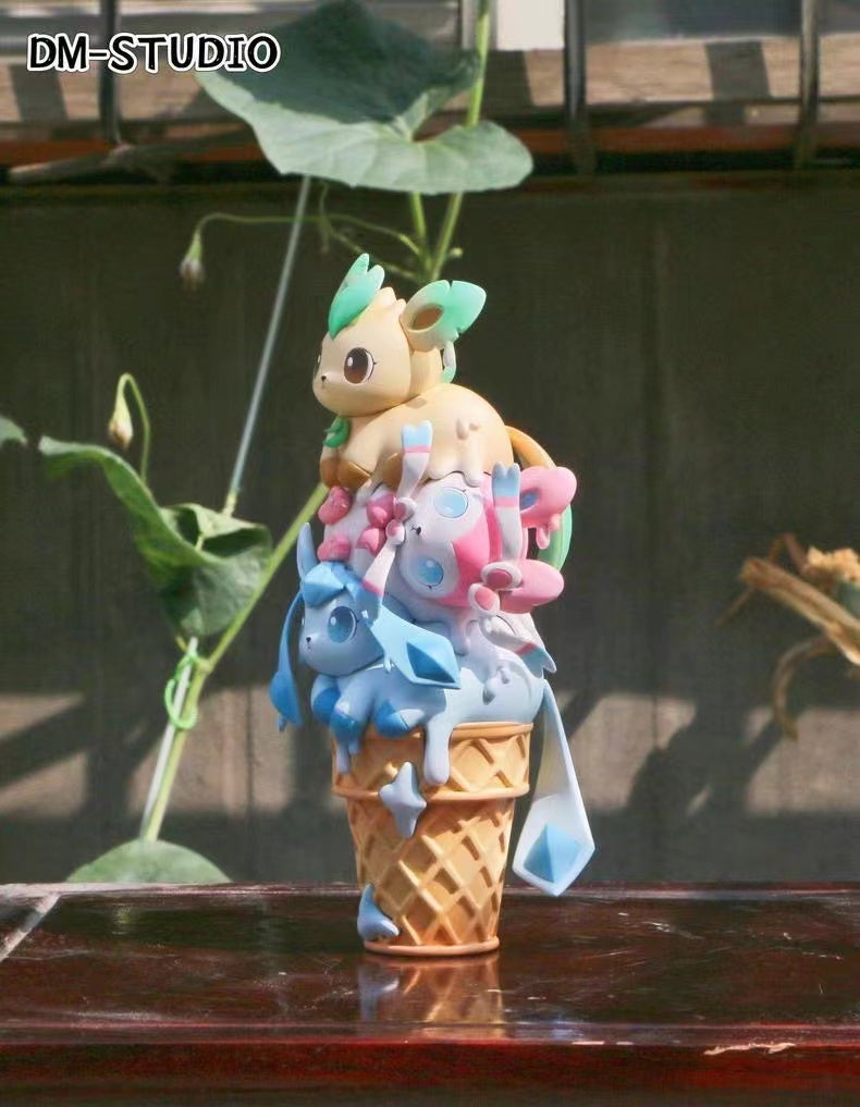 【Pre-sale】Ice Cream Sylveon & Glaceon & Leafeon-Pokemon-DM Studio