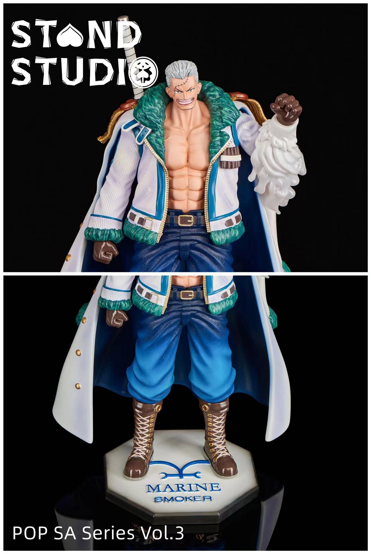 【Pre-sale】POP Scale Vice Admiral Smoker-One piece-STAND Studio