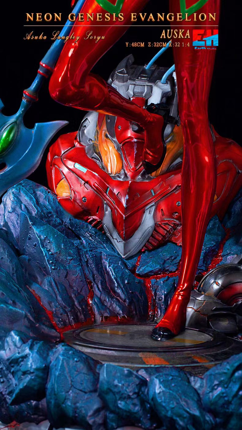 【Pre-sale】1/4 Scale Battle Form Asuka Shikinami Langley-Evangelion-EH Studio