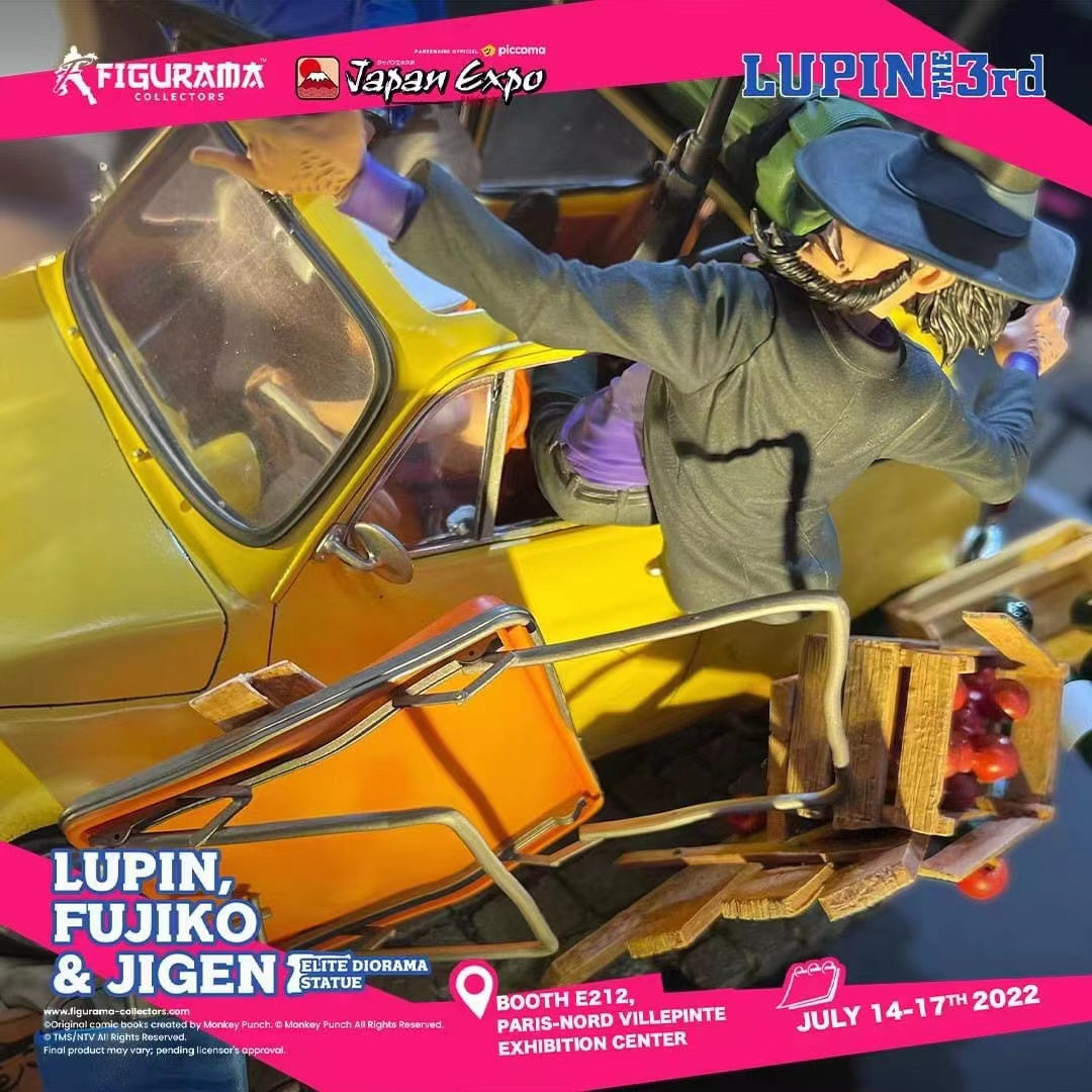 【Pre-sale】1/8 Scale Lupin, Fujiko&Jigen-Lupin the 3rd-Figurama Studio