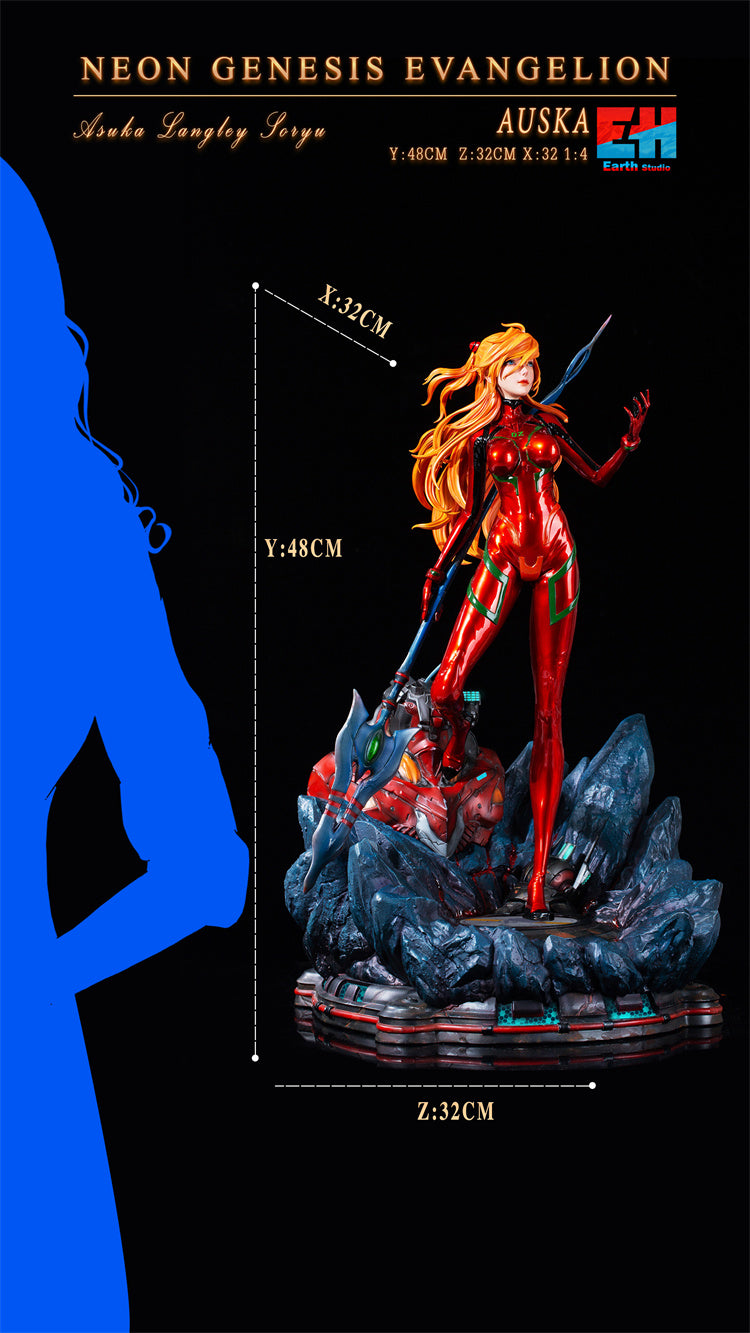 【Pre-sale】1/4 Scale Asuka Langley Soryu-Evangelion-Earth Studio.
