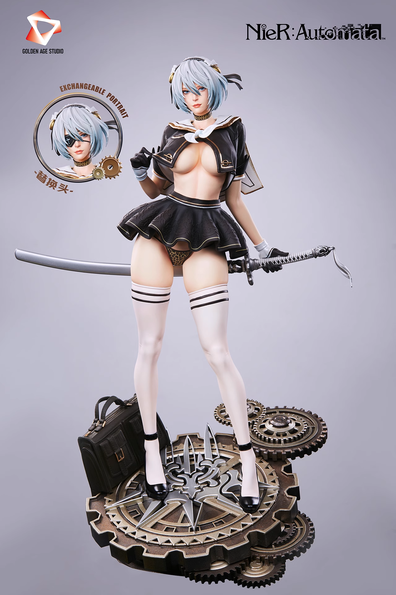 【Pre-sale】1/4 Scale YoRHa 2B-NieR:Automata-GOLDEN AGE Studio