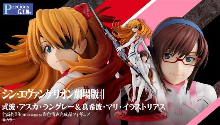 【Pre-sale】Theatrical ver. Asuka Langley Soryu & Mari Makinami Illustrious-Evangelion-MegaHouse