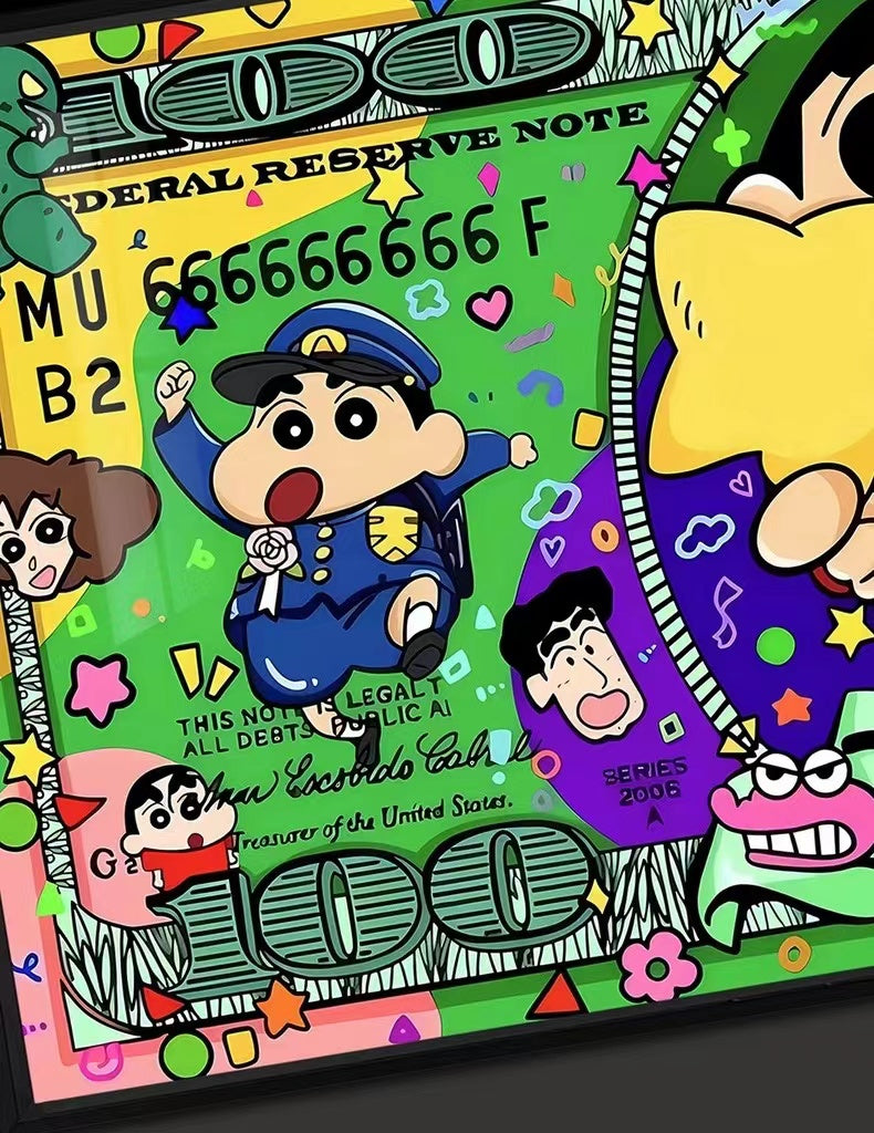 【In stock】Decorative Painting of Crayon Shin-chan-Billion Birds Studio