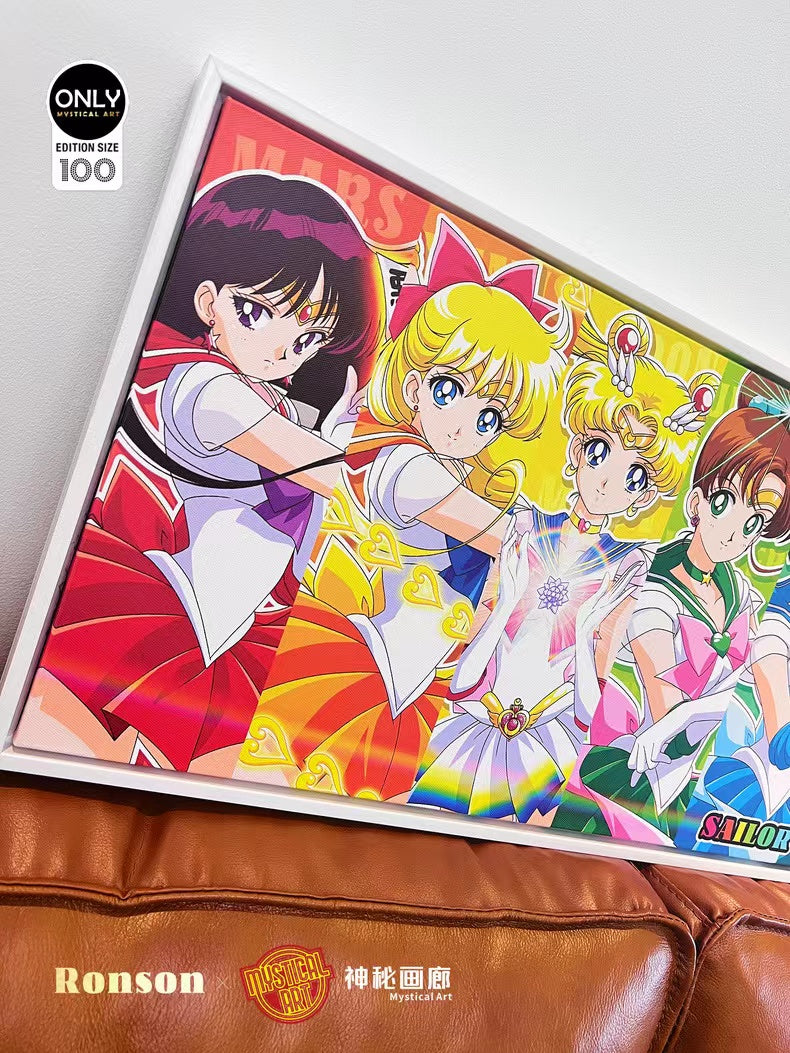 【In stock】Rainbow Series 011 Decorative Painting of Sailor Moon-Mystical Art Studio
