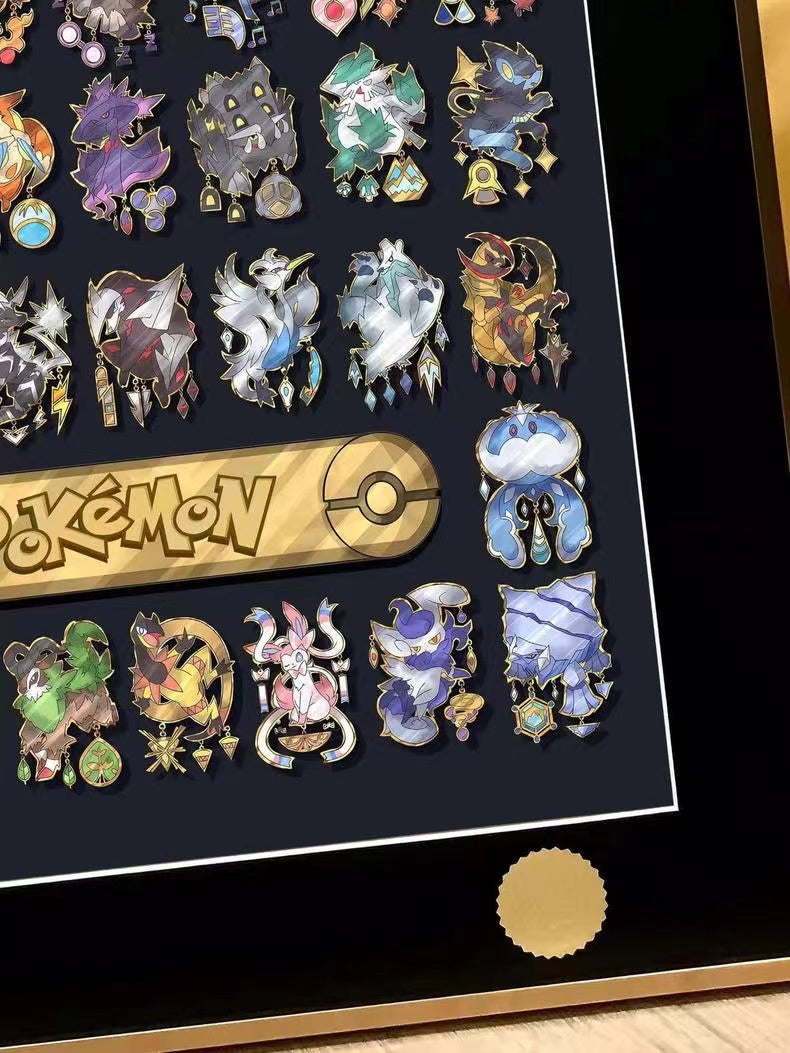 【Pre-sale】Decorative Painting of Pokemon Badge-Pokemon-XingKong Studio