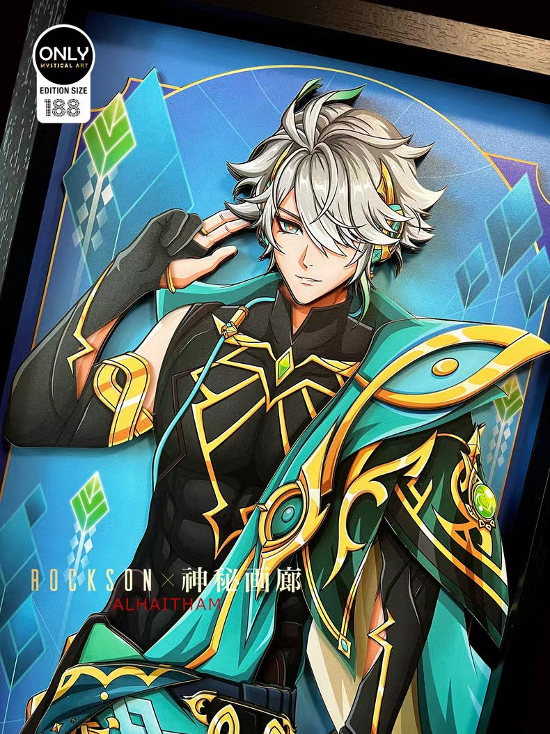 【Pre-sale】Gentleman Style 3D Decorative Paint of Alhaitham-Mystical Art Studio