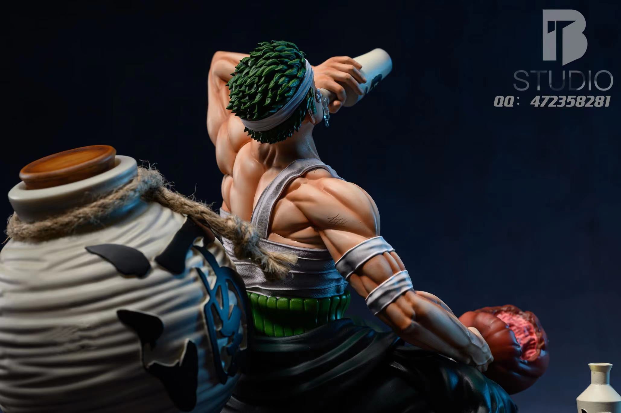 【In stock】soc Sitting Series Drunk Roronoa Zoro-One piece-BT Studio