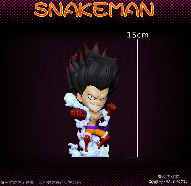 【Sold out】Gear 4 Snake Luffy-One piece-MoFeng & Monkey. D Studios