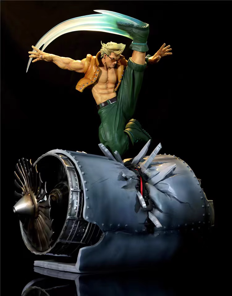 【In stock】1/6 Scale Guile VS Charlie Nash-Street Fighter-KINETIQUETTES Studio