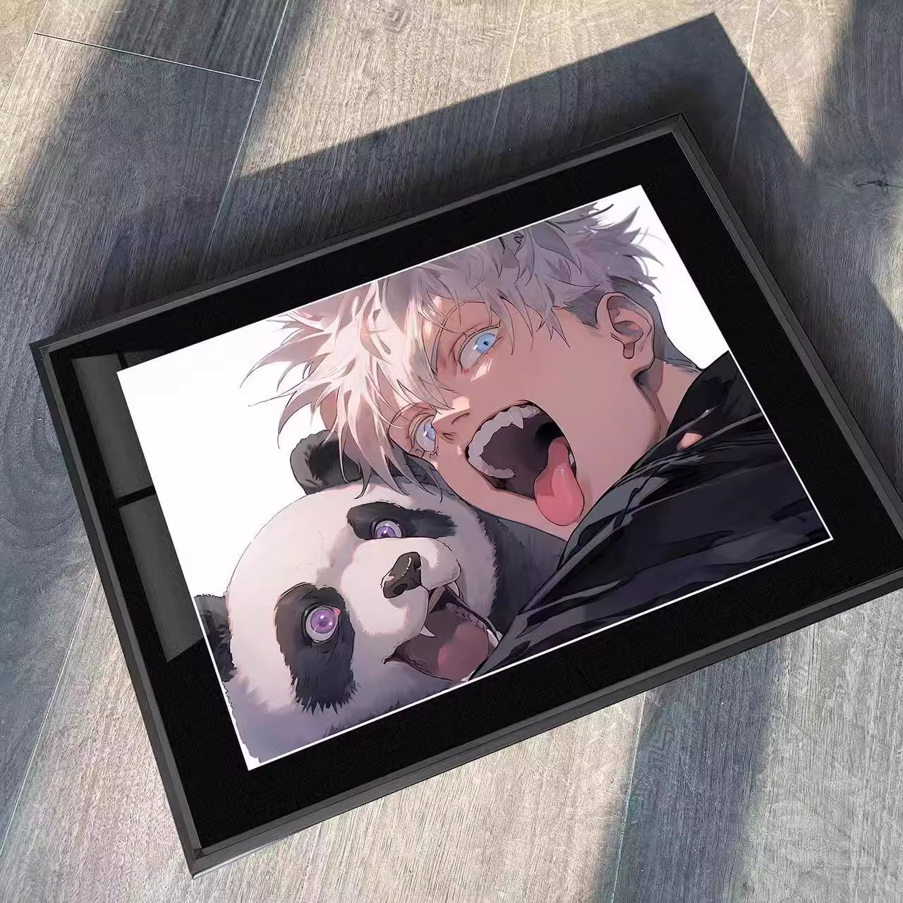 【In stock】Decorative Painting of Gojo & Cat-Billion Birds Studio