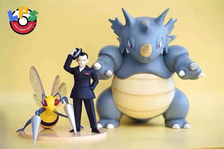 【In stock】Giovanni, Rhydon & Beedrill-Pokemon-LP Studio