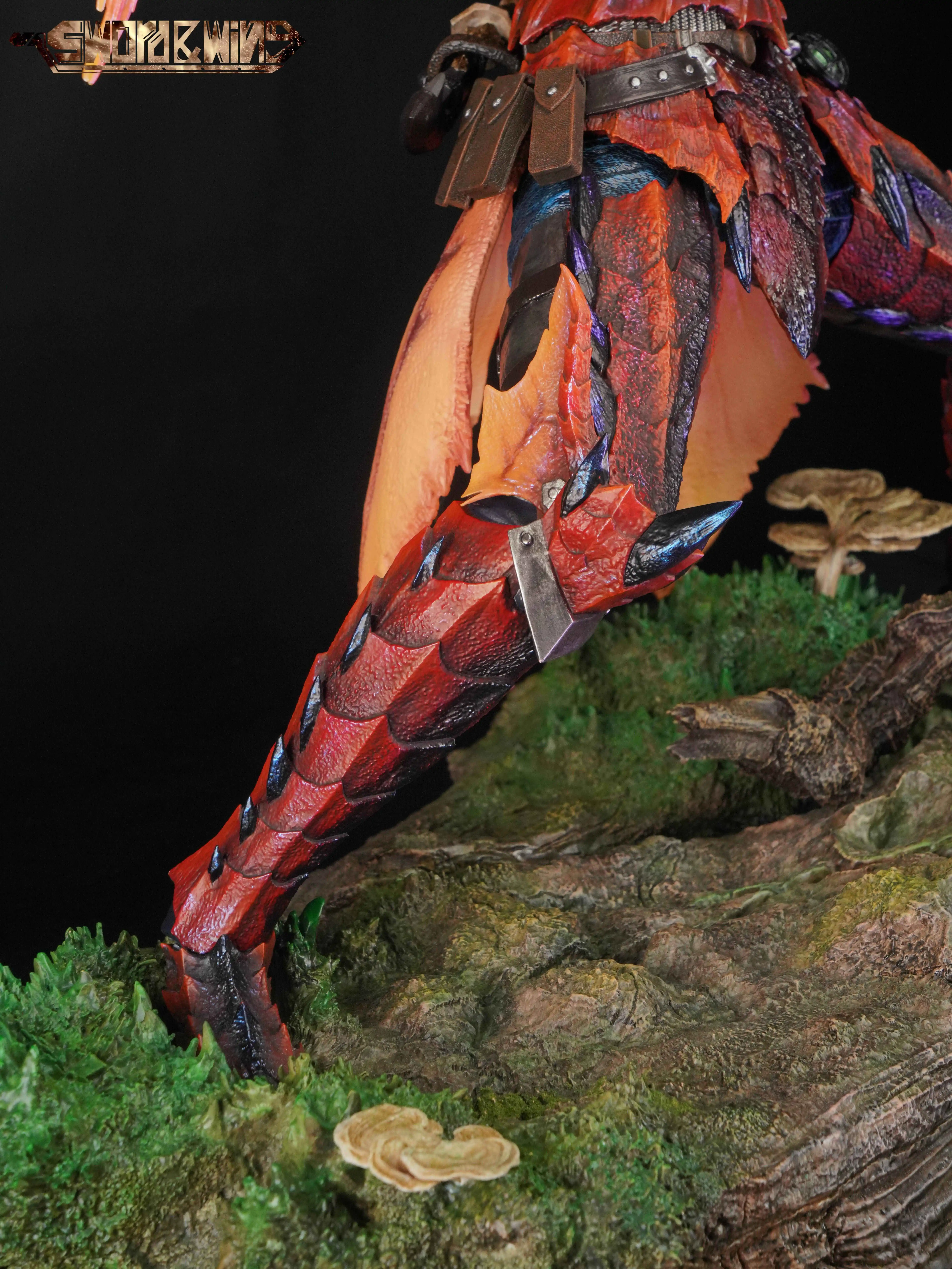 【Pre-sale】Male Fire Dragon & Azure Rathalos-Monster Hunter-Sword & Wing Studios