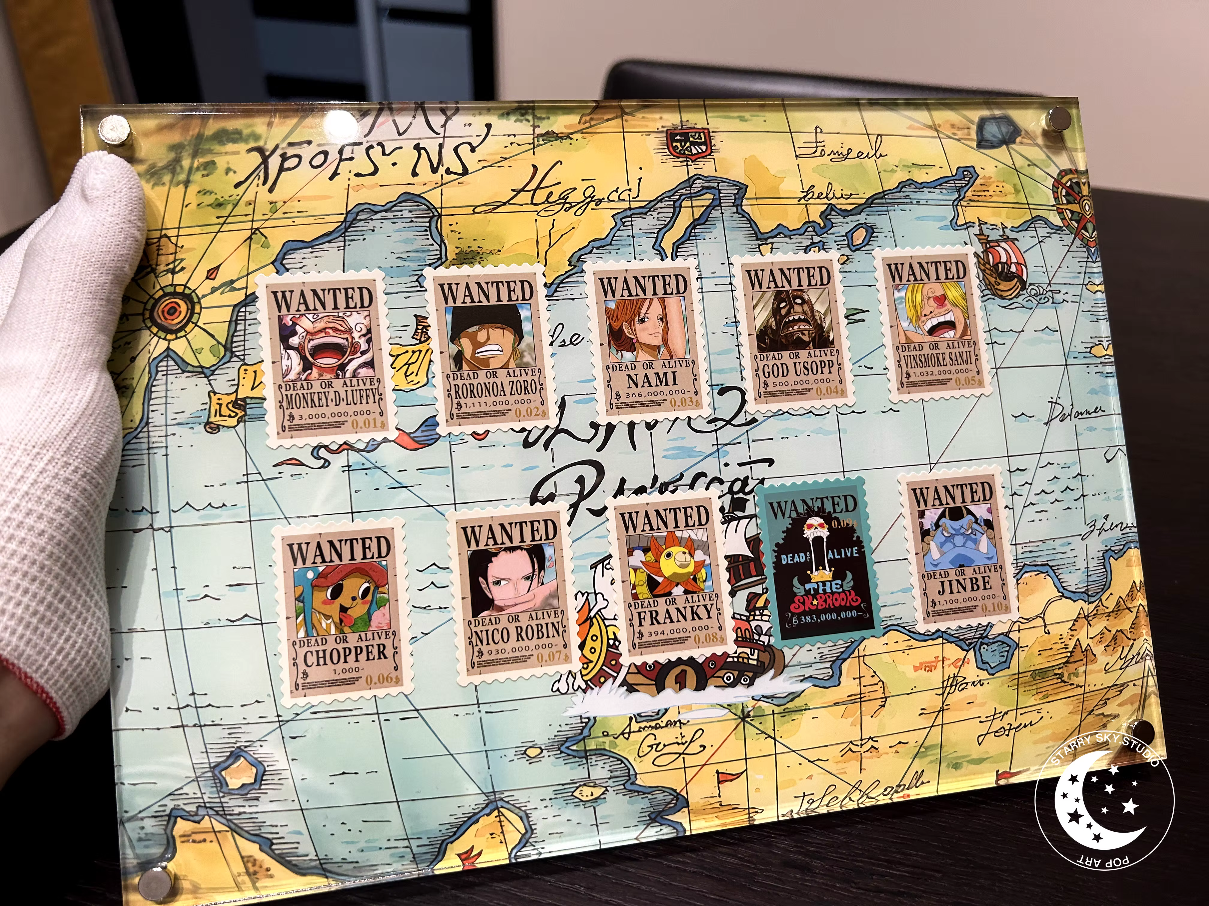 【Pre-sale】Decorative Painting of Wanted in One Piece-XingKong Studio