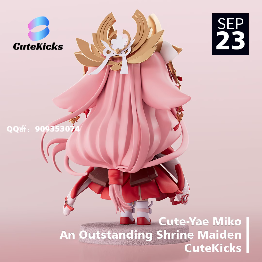 【Pre-sale】Q Version Yae Miko-Genshin Impact-CuteKicks Studio