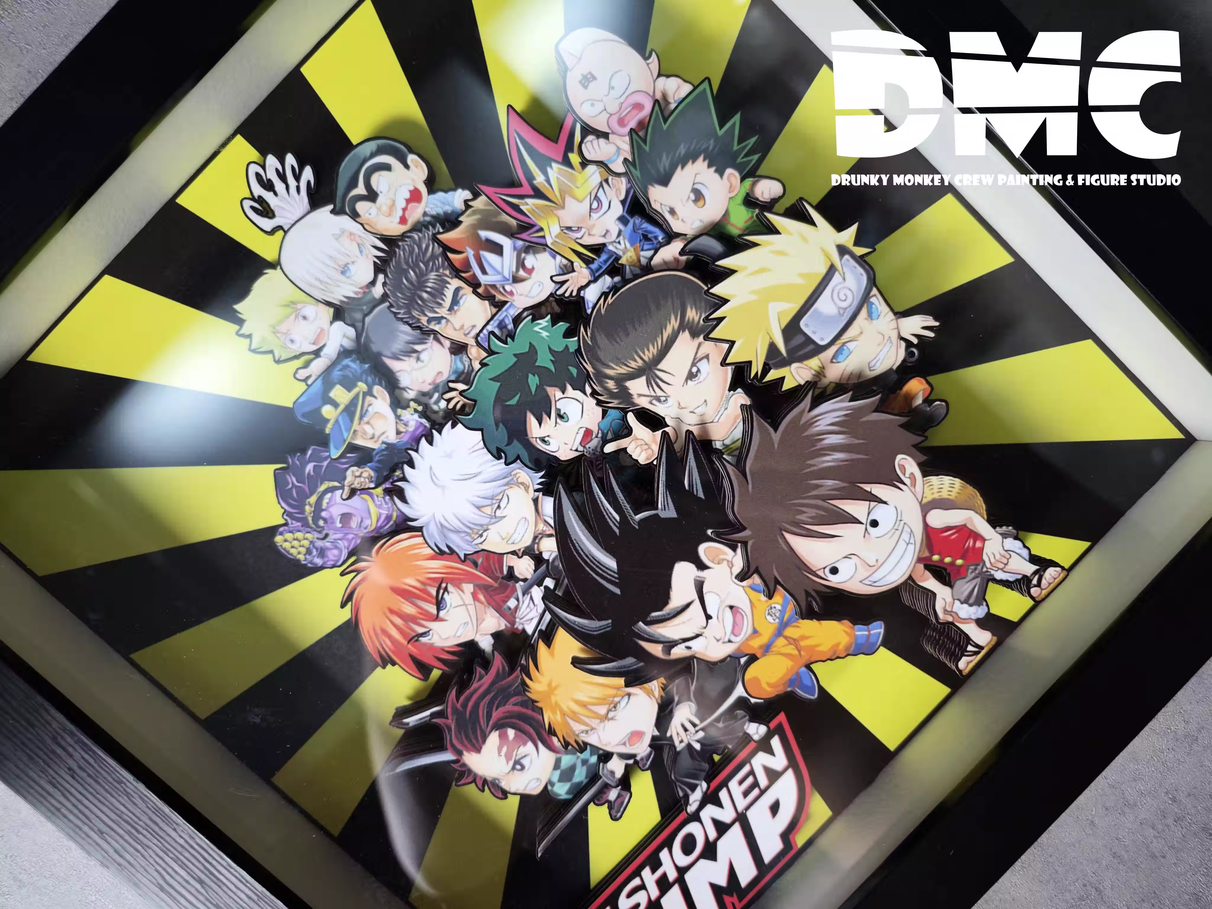 【In stock】DMN-031 3D Decorative Paint of Q Version 週刊少年ジャンプ Jump-Drunky Monkey Crew Studio