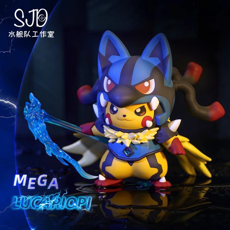 【Pre-sale】Mega Pikachu Cosplay Lucario-Pokemon-SJD Studio