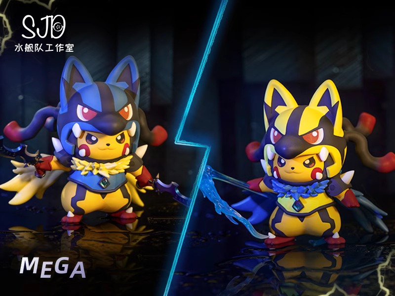 【Pre-sale】Mega Pikachu Cosplay Lucario-Pokemon-SJD Studio