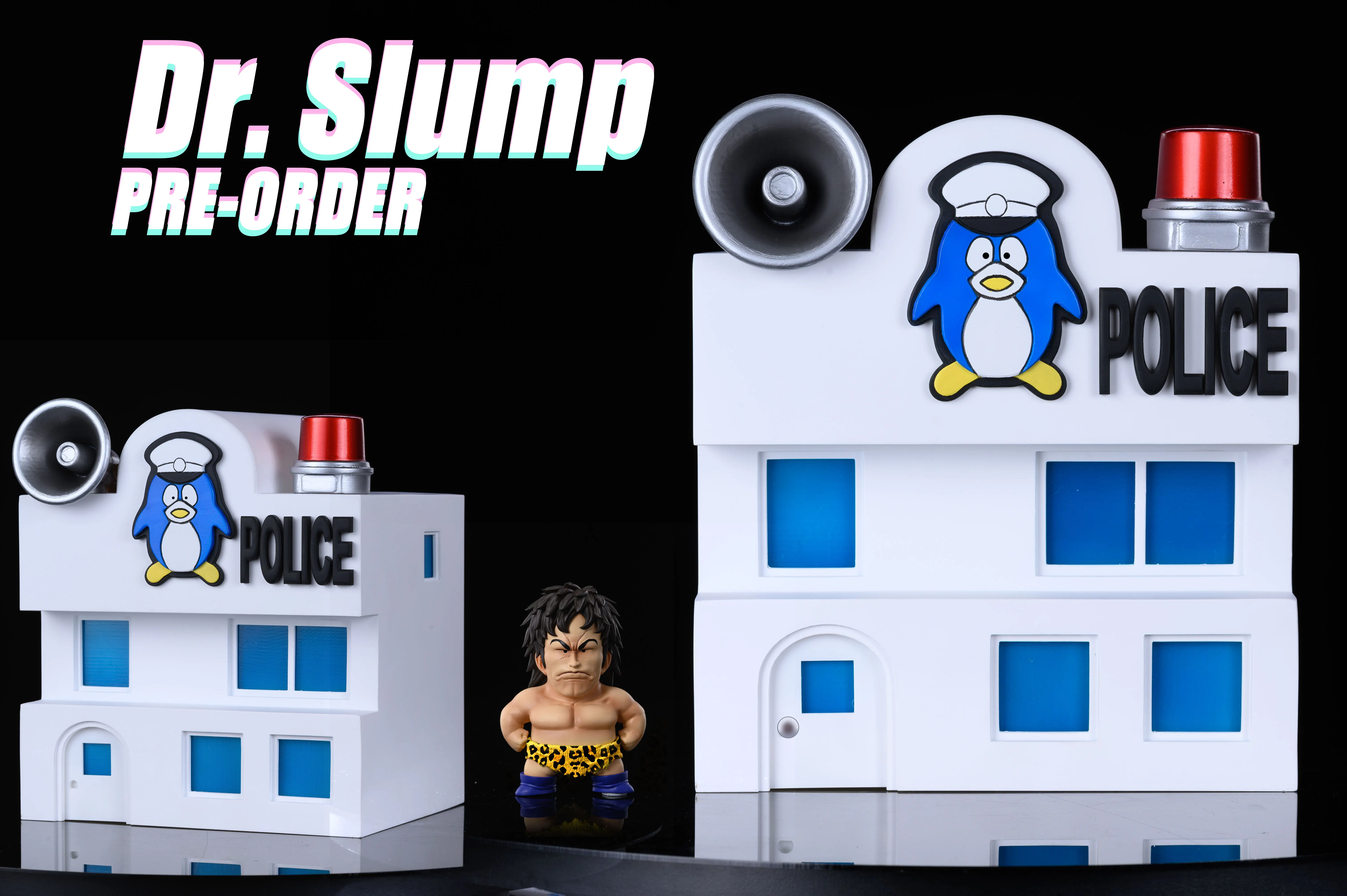 【Pre-sale】Scene in Dr. Slump 003 Police Station-Dr. Slump-LeaGue Studio