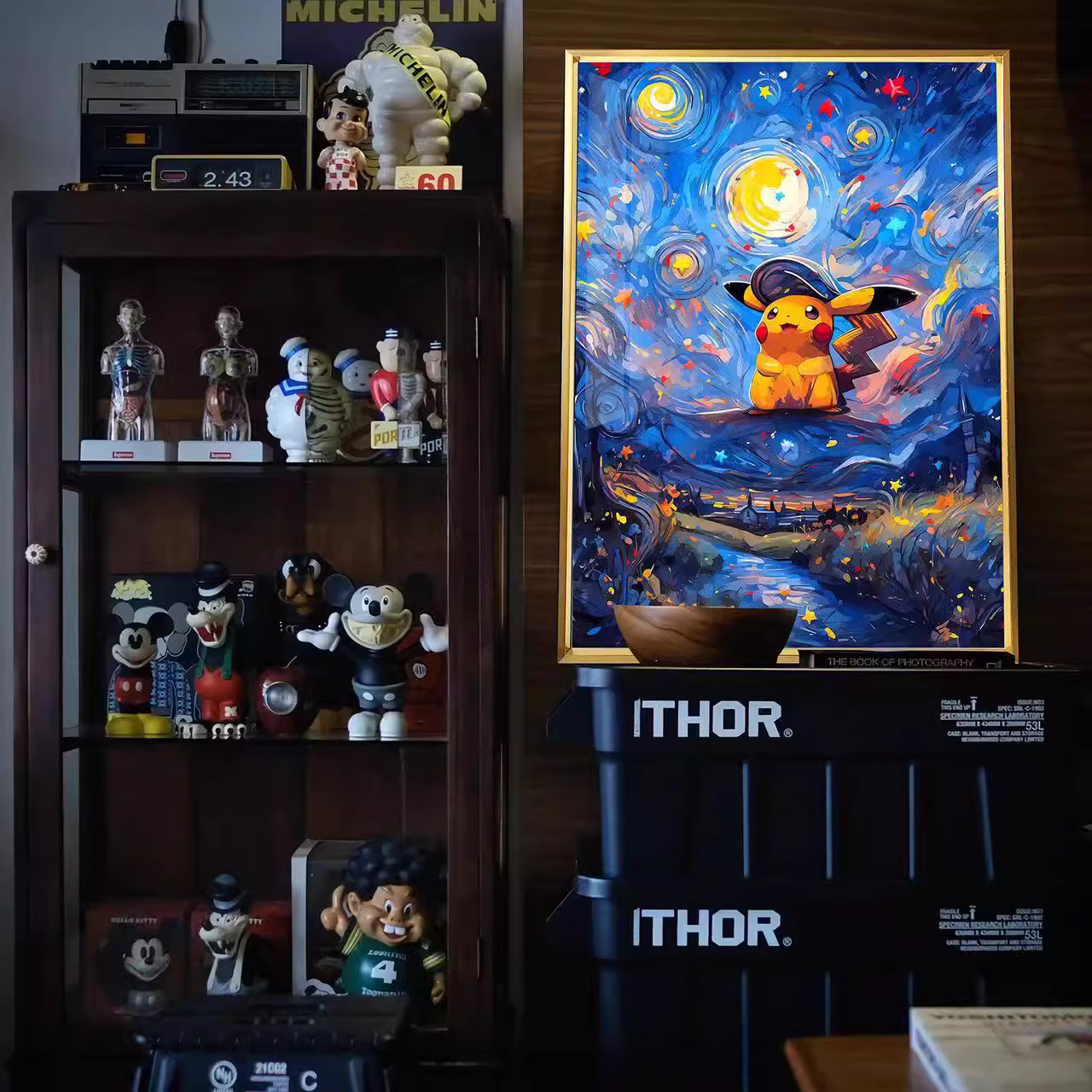 【In stock】Decorative Painting of Pikachu-Pokemon-Billion Birds Studio