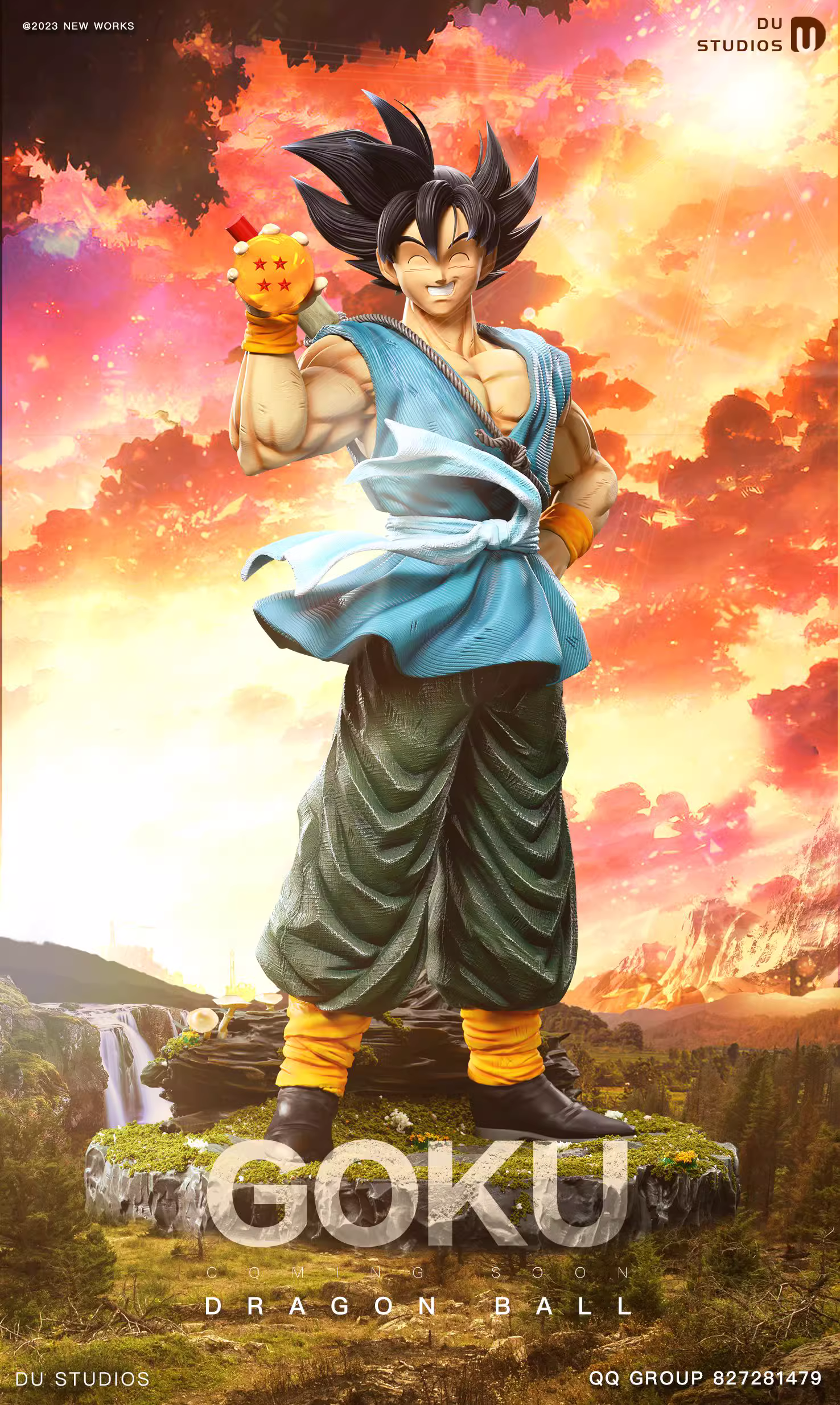【Pre-sale】1/3 Scale Son Goku-Du Studio