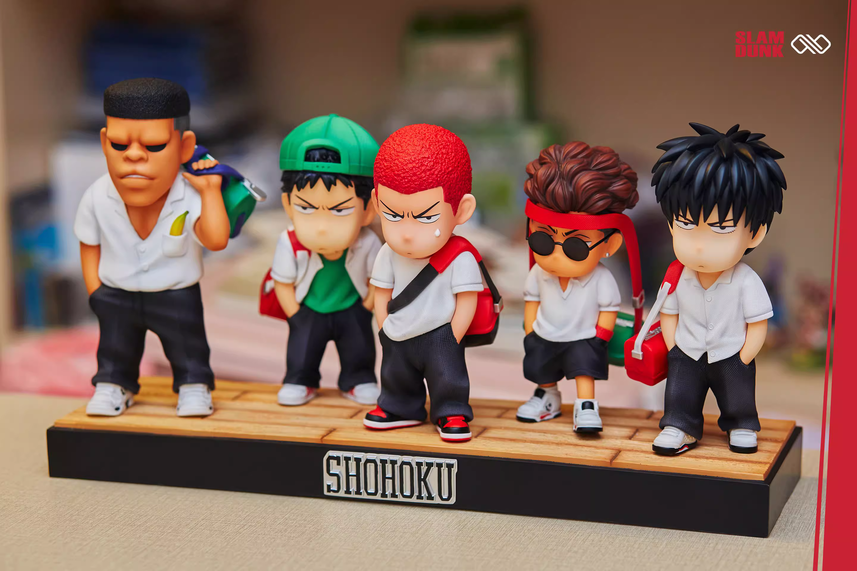 【Pre-sale】Q Version Five Main Characters of SHOHOKU Basketball Team-SLAM DUNK-∞ Studio