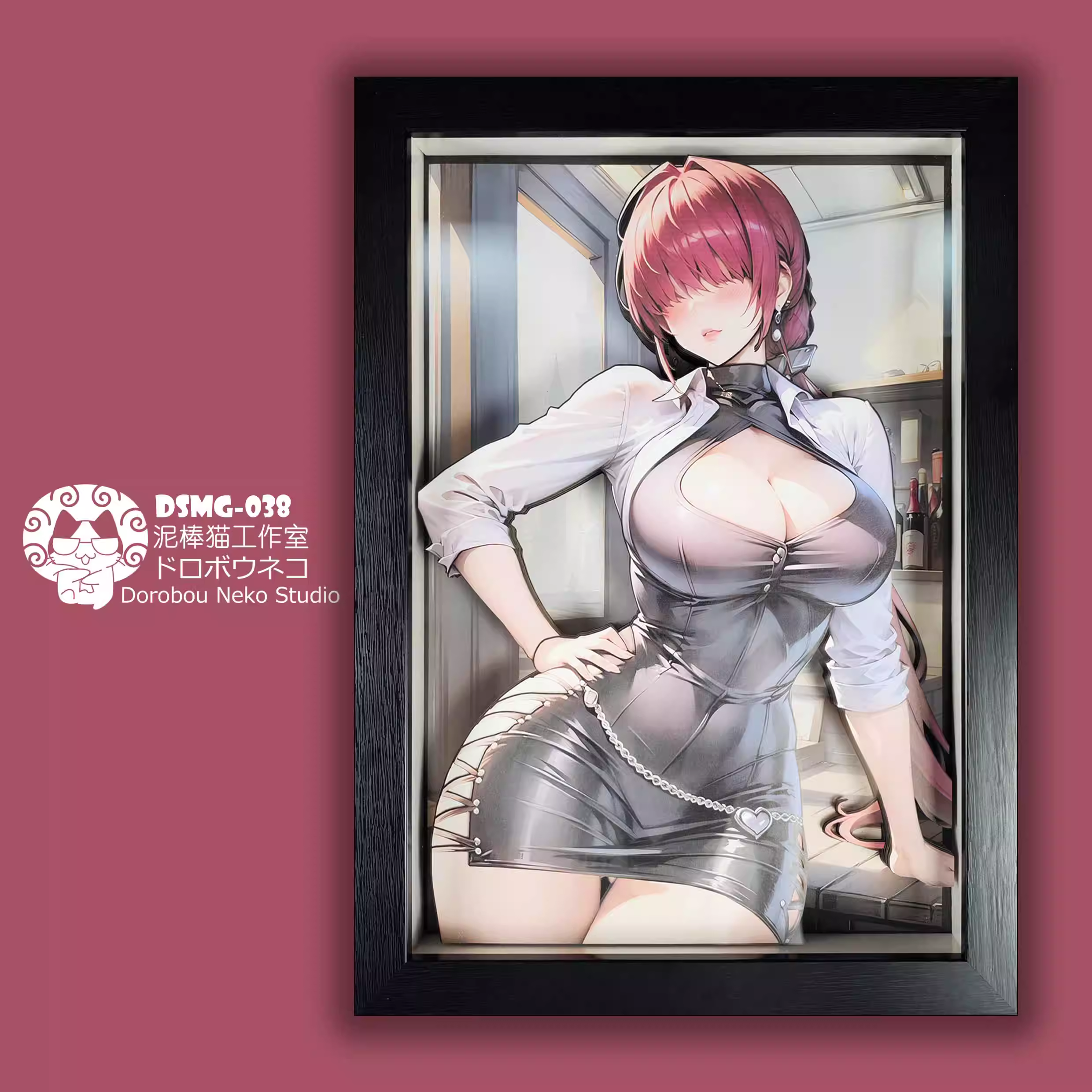 【In stock】DSMG-038 Decorative Painting of KOF Shermie-THE KING OF FIGHTERS-Dorobou Neko Studio
