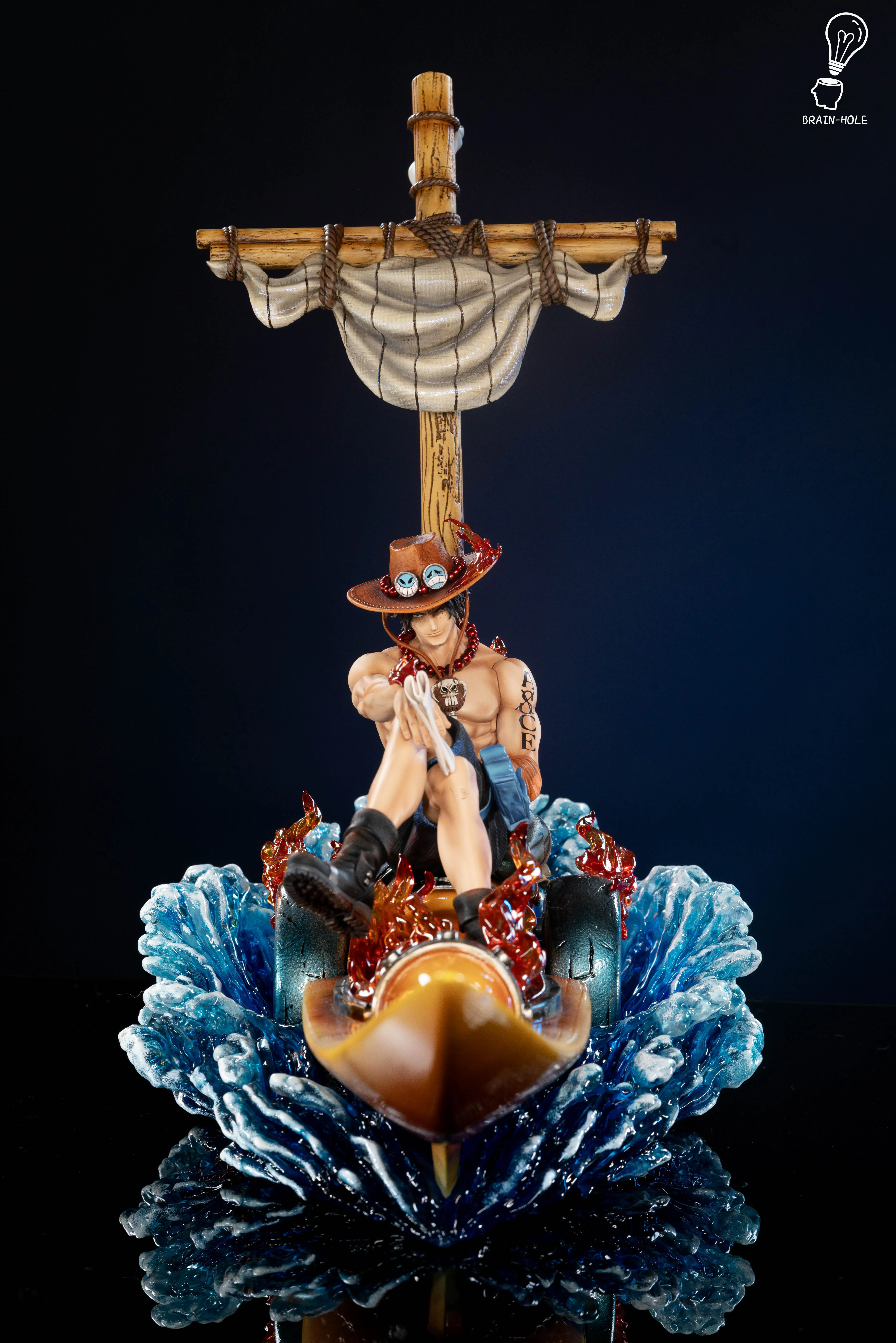 【Sold out】Portgas D. Ace & Striker-One piece-Brain-Hole Studio