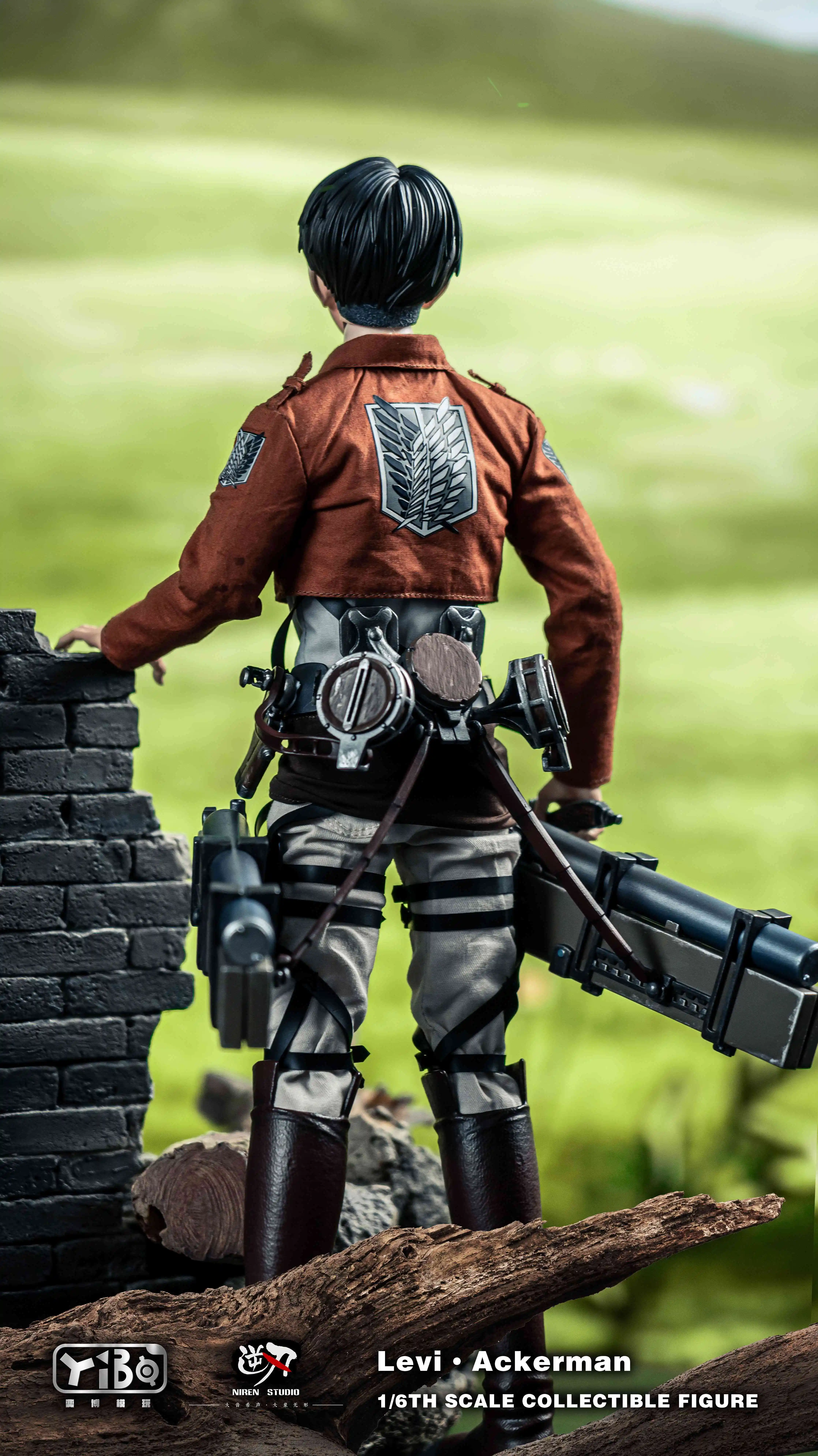 【In stock】1/6 Scale Levi Ackerman-Attack on Titan-Niren studio