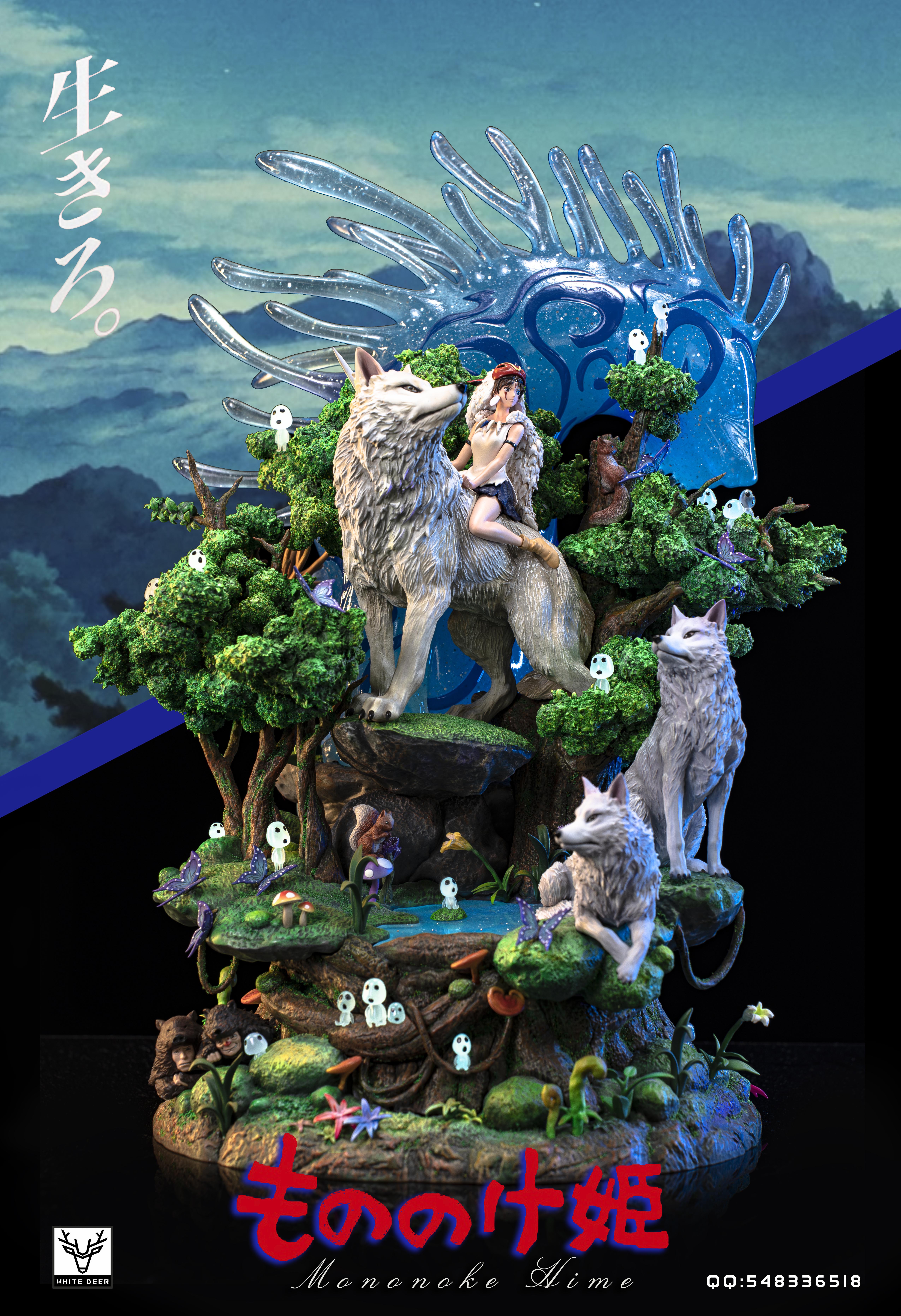 【Sold out】Princess Mononoke-Studio Ghibli-BaiLu Studio