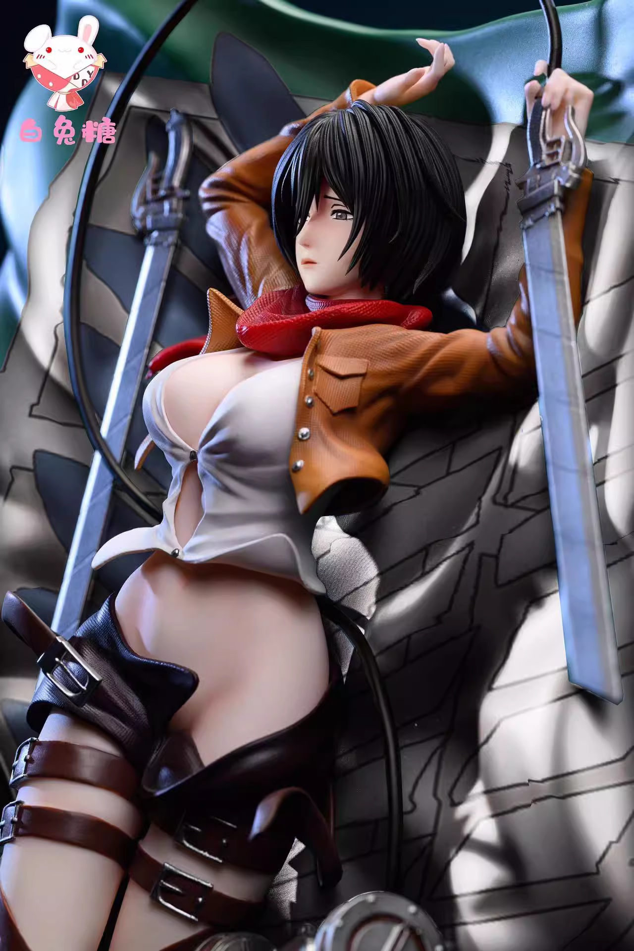 【Last One】Sexy Mikasa·Ackerman-Attack on Titan-BaiTuTang studio