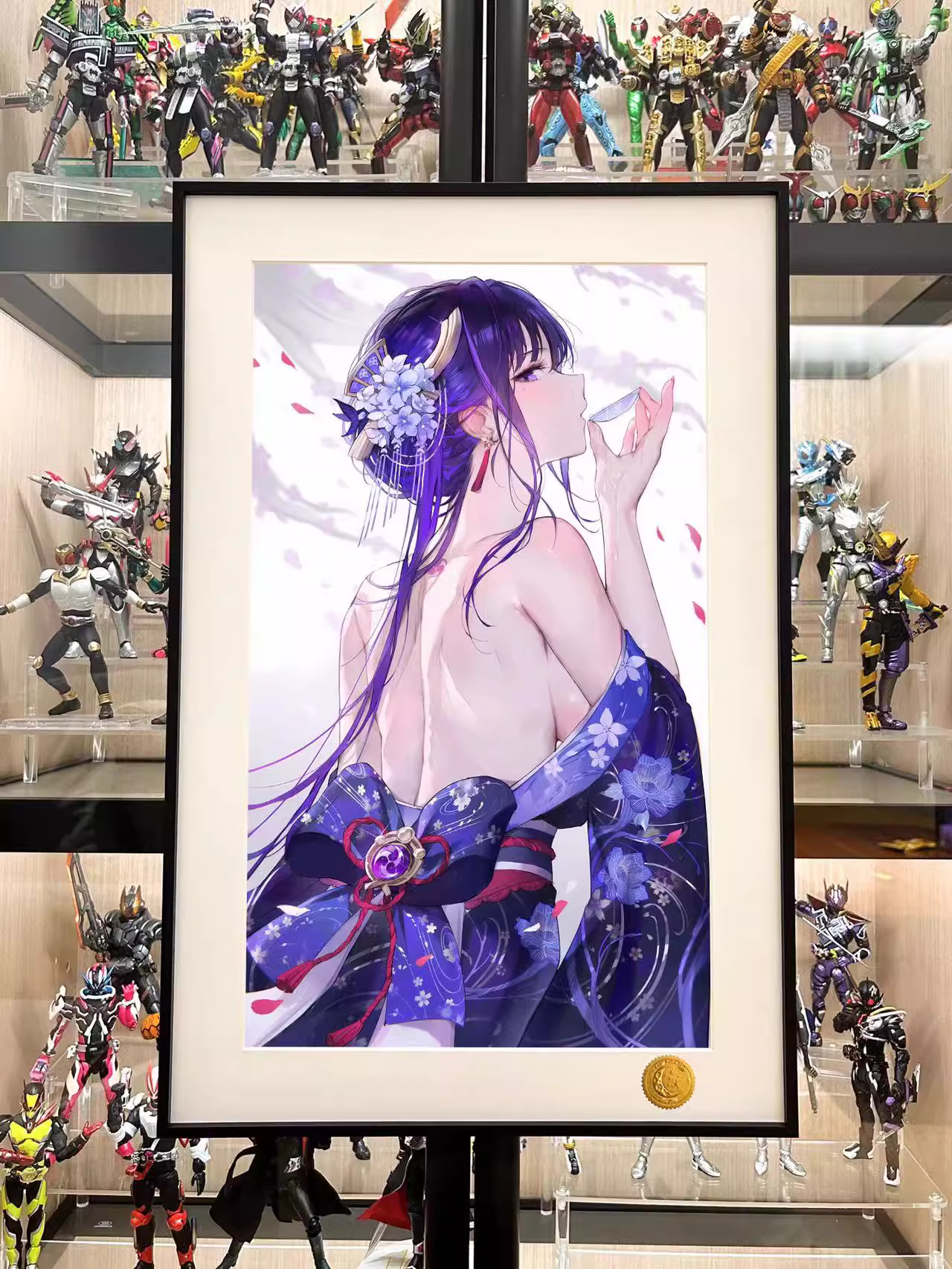 【Pre-sale】Decorative Painting of Raiden Shogun-Genshin Impact-XingKong Studio