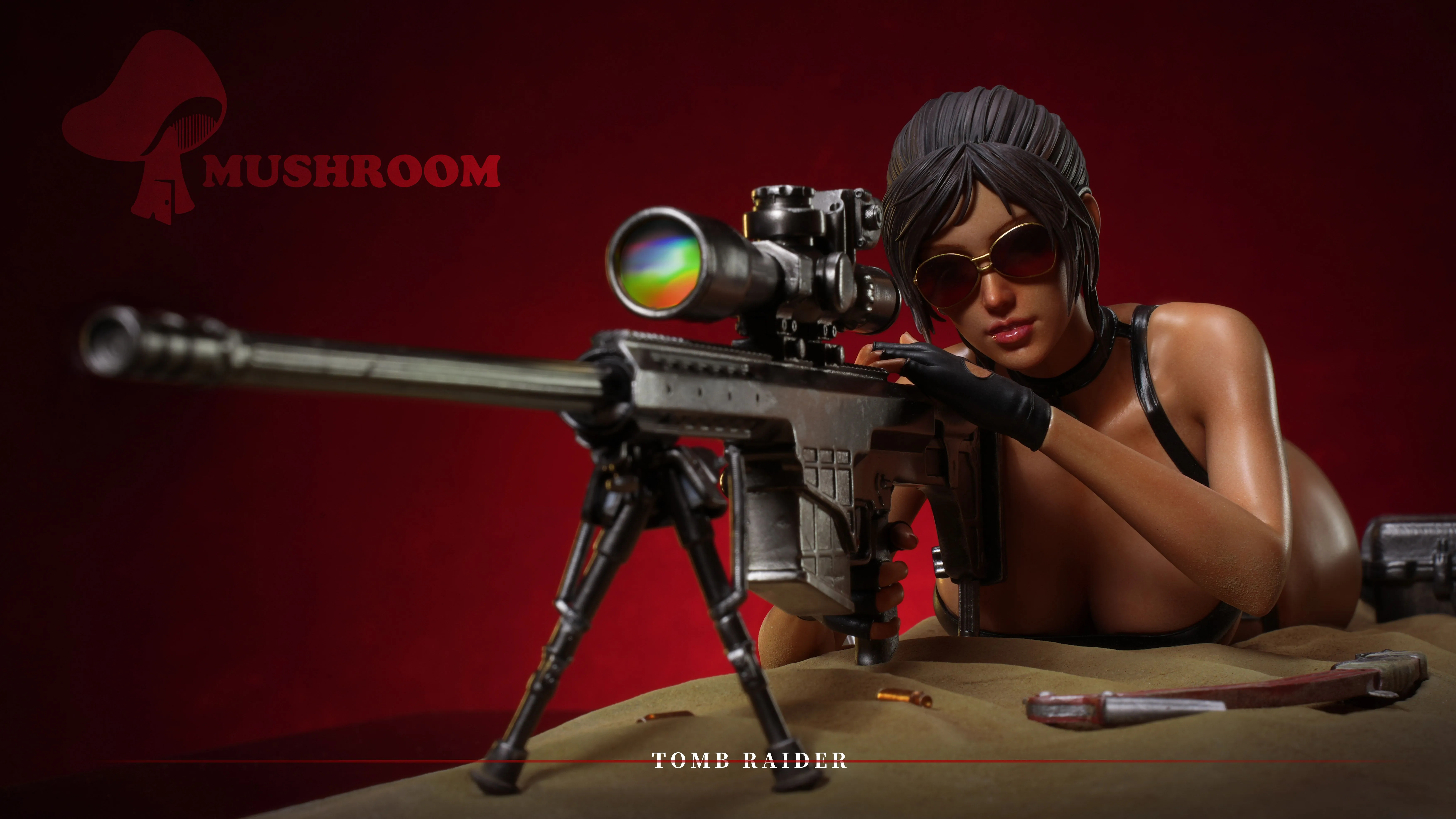 【Pre-sale】1/4 Scale Lara Croft-PLAYERUNKNOWN’S BATTLEGROUNDS-Mushroom Studio