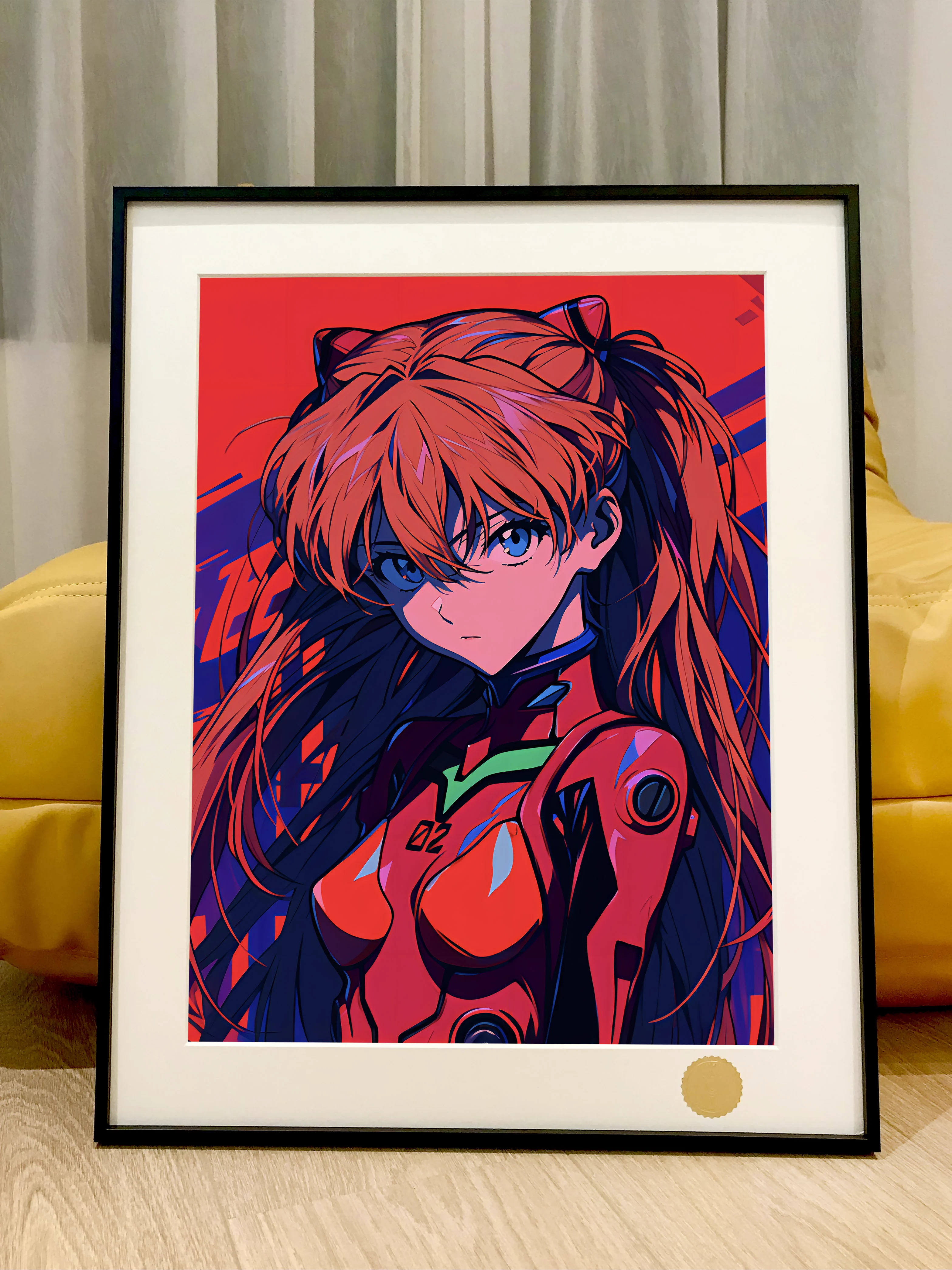 【Pre-sale】Decorative Painting of Asuka Langley Soryu-EVA-XingKong Studio